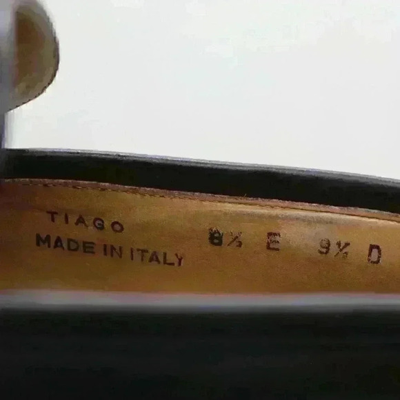 Bally Tiago Men's Brown Leather Penny Loafers Size US 9.5 D - Picture 9 of 11